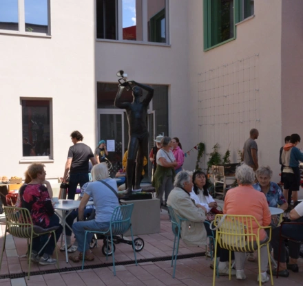 Grüne Pause zur Eröffnung