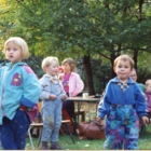 1993 Kinderhauskinder im Garten