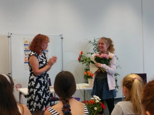 Auszeichnung Vorleserin