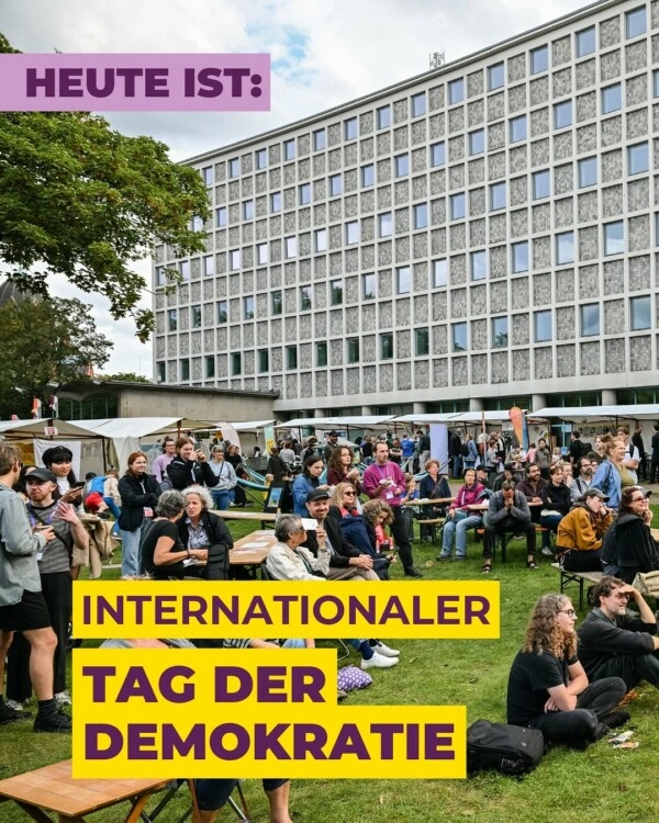 Demokratietag in Berlin