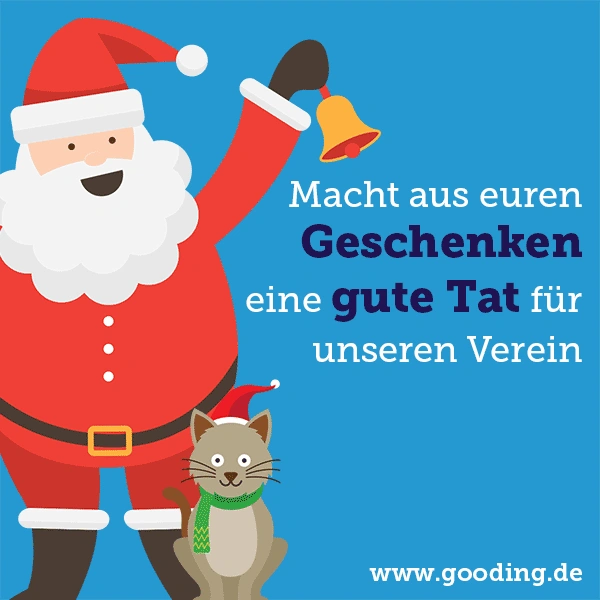 Weihnachtsaktion der Firma Gooding