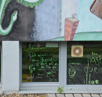 Ideenwerkstatt Fensterbild