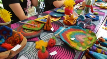 Handarbeiten der Handwerkerwoche