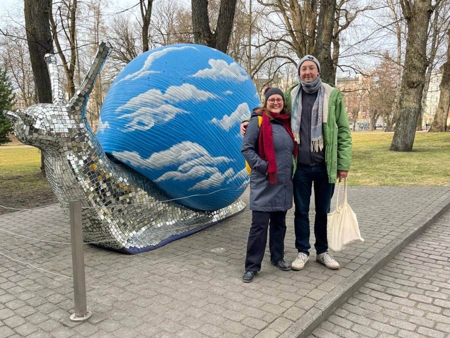 2026_Katharina und Phlilpp in Riga