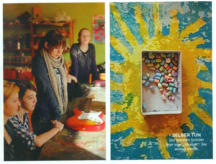 Planet des Lächelns Spiegel Artikel Bild