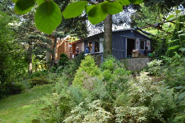 Außengelände in Struppen