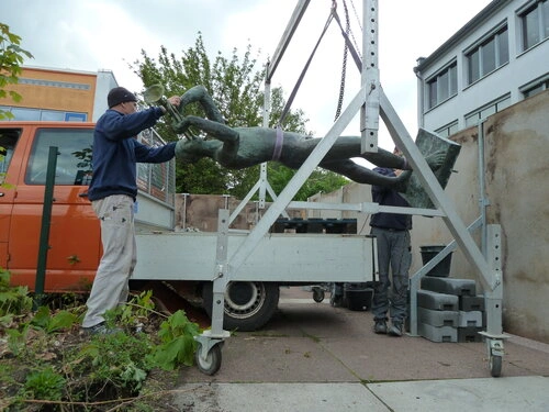 Trompeter in Sicherheit gebracht