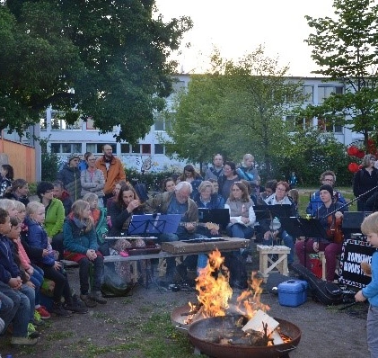 Lagerfeueratmosphäre