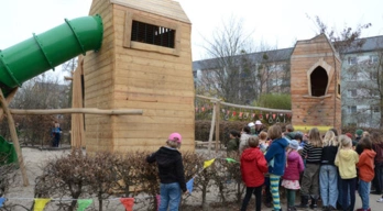 Neues Klettergerüst 2. Bauabschnitt