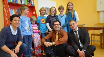 Gruppenbild mit Dussmann Vertretern