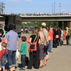 2014 Menschenkette Demo Gleichrangigkeit