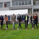 Neubau erster Spatenstich