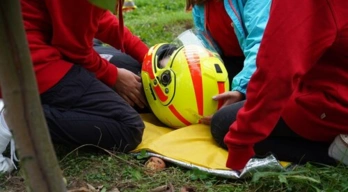 Schulsanitäter im Einsatz