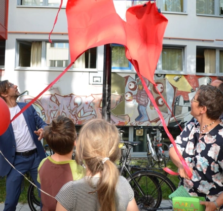 Wegbenennung Enthüllung