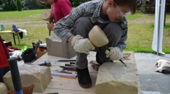 Handwerkerwoche Steinmetzarbeiten