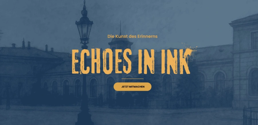 Webseite Echoes in Ink