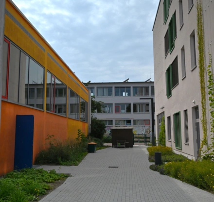 Turnhalle Altbau Nebau